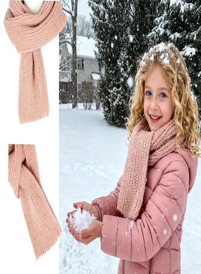 OVOY Kids Winter Scarf for Boys and Girls - Soft Warm Knit Neck Warmer, Children's Scarves Wrap Christmas Gift for kids 2-10Y - Image 5