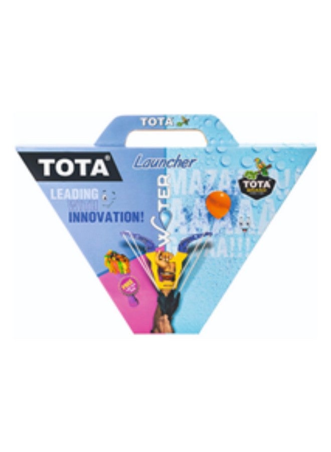 TOTA 2 in 1 Holi Gadget Balloon and Gulal Launcher | Quality Holi Toy with for Long Throw and Fun Holi Celebration| Pull Gulal Ball Back and Blast Gulaal |1 Free Gulal Ball - Assorted Colour - Image 5