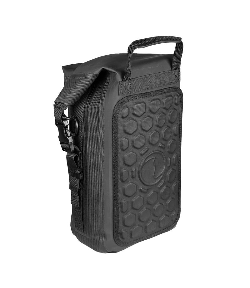 Rynox Stacker Tail Bag 10Ltr - 100% Stormproof Motorcycle Tail Bag | Universal Compatibility - Black - Image 2