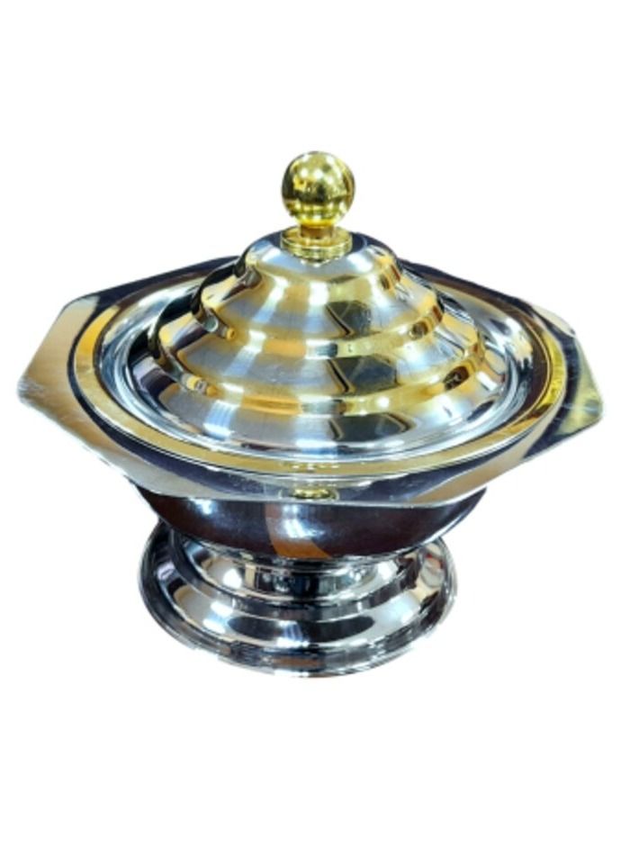 Jazz Large round ribbed golden tamriya - Image 1