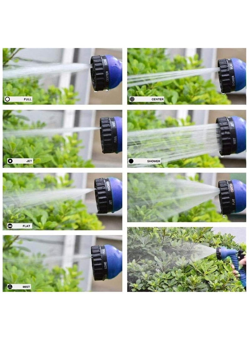 AROAQ Garden Hose Fittings Connectors Adapter Expandable Magic Flexible Water Hose Plastic Hoses Pipe With Spray Gun To Watering Car Wash Spray Repair Water Hose Connector ( 125 FT ) - Image 2