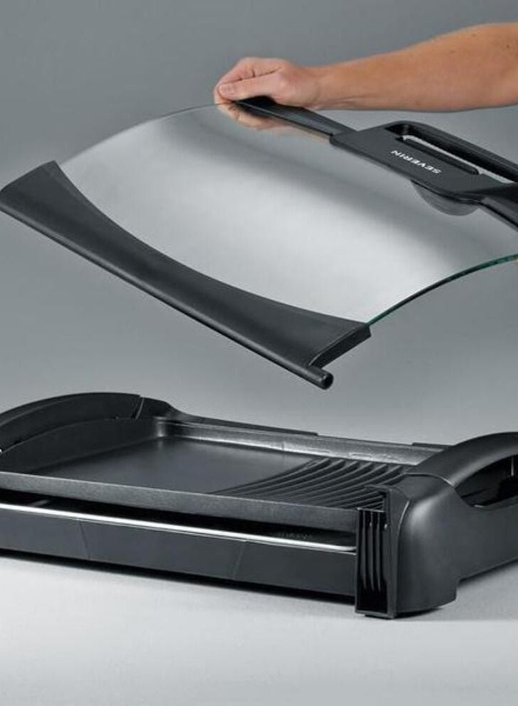 Severin Electric barbecue grill 2200w pg 8527 black/silver - Image 3