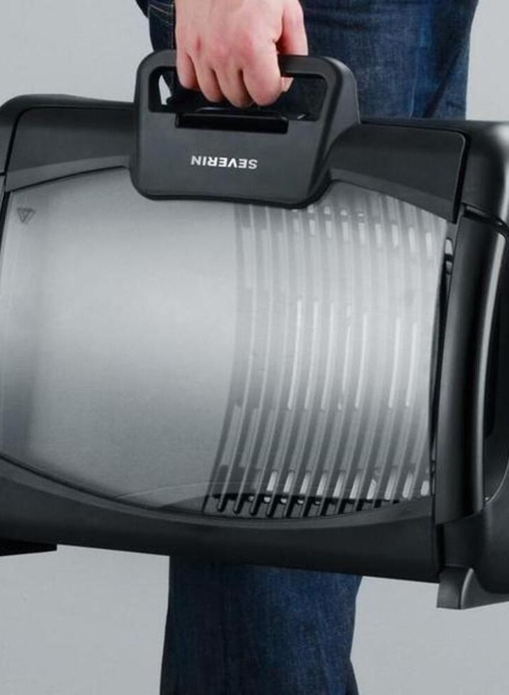 Severin Electric barbecue grill 2200w pg 8527 black/silver - Image 4