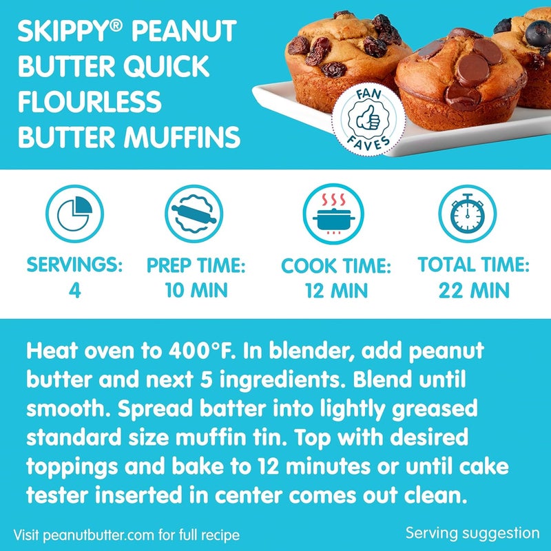 SKIPPY Creamy Peanut Butter Twin Pack - Image 5