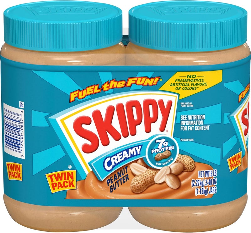 SKIPPY Creamy Peanut Butter Twin Pack - Image 1