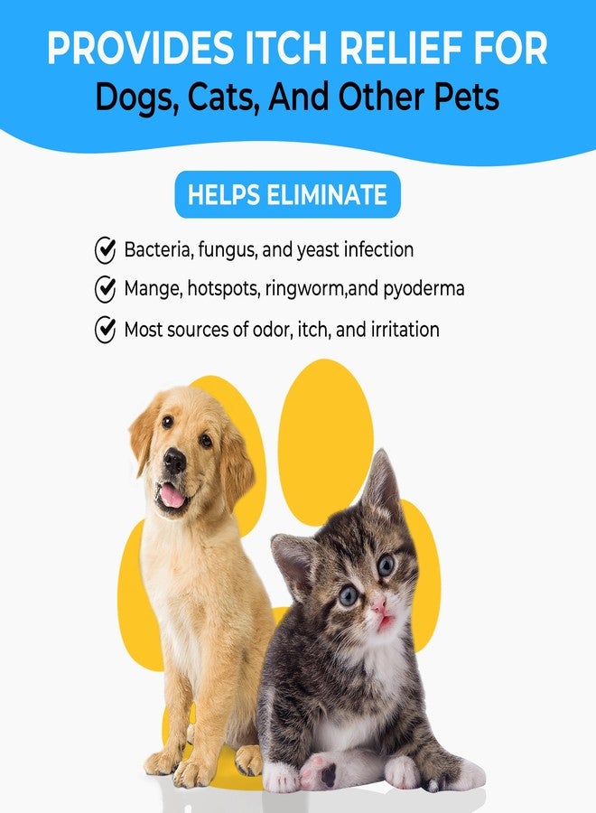 Smiling Paws Pets شامبو سمايلينج باوز للحيوانات الأليفة المعالج بدون ماء - Image 2