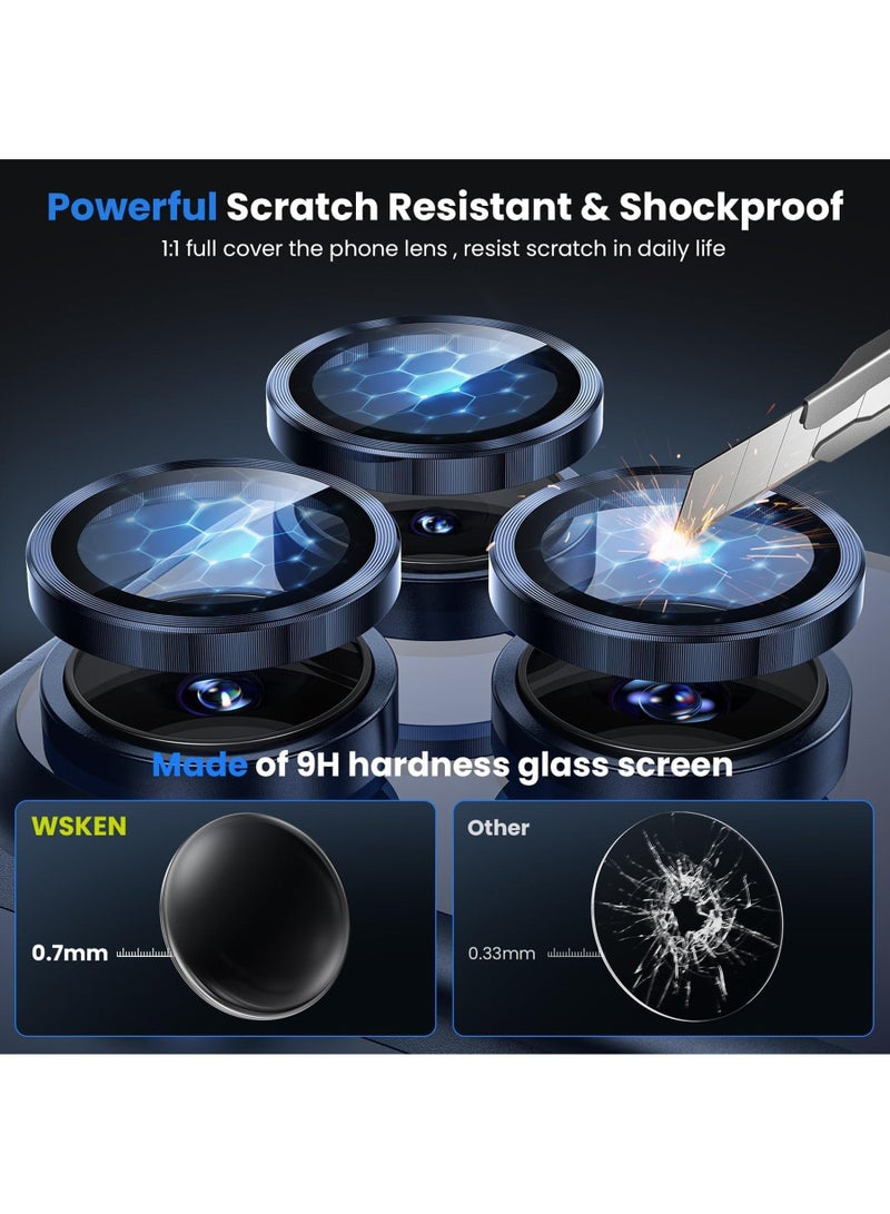 روك بو حامي عدسة الكاميرا للهاتف 17 برو / الهاتف 17 برو ماكس - [وضع التصوير الأصلي] حامي شاشة الكاميرا الزجاجية المقاومة للكاميرا المعدنية عالية الجودة لملحقات iPhone - Image 3