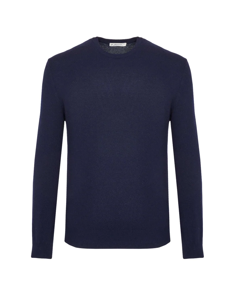 Camicissima ROUND NECK BLEND CASHMERE CREW NECK SWEATER