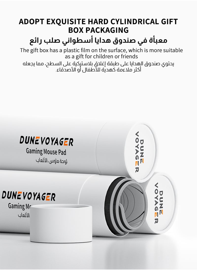 DuneVoyager Large Desk Mouse Pad, Waterproof Gaming Mouse Pad, 800 x 300 x 4mm, 31.5 x 11.8 x 0.157in, Gaming Mouse Pad, XXL Desk Mat, Non-Slip Desk Mat, XL Gaming Mouse Pad, Thick Rubber Desk Pad Mouse Pad, Suitable for Gaming, Office, and Home Use  - Image 4