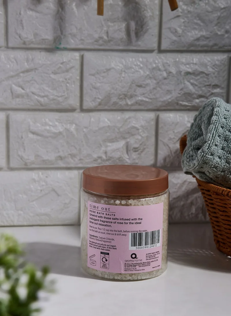Aroma Home Time Out Rose Bath Salts