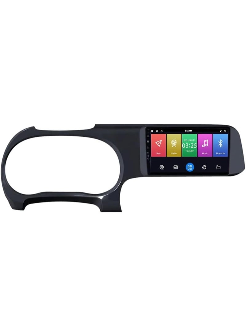 SHEZA STAR Android Car Stereo for Hyundai i10 2019-2023 1GB RAM 32GB ROM M-Link Wi-Fi BT, Radio GPS, 9 Inch IPS Touch Screen with AHD Camera Included - Image 1