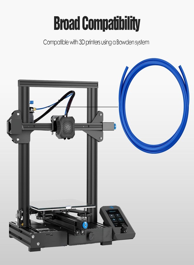 HANGLIFE Bowden Tube (5M/16.4FT), PTFE Tube for 1.75mm Filament – Accessories for Creality Ender 3/3 Pro/3 V2/3 Neo/5/5 Pro/CR 10/CR-10S & More Bowen Extrusion System 3D Printers - Image 5