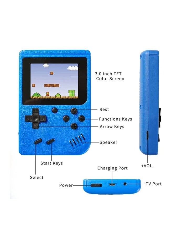 SUP 400 in 1 SUP GAMEBOX Classic Retro Gaming Console (Single Player, Blue) - Image 2
