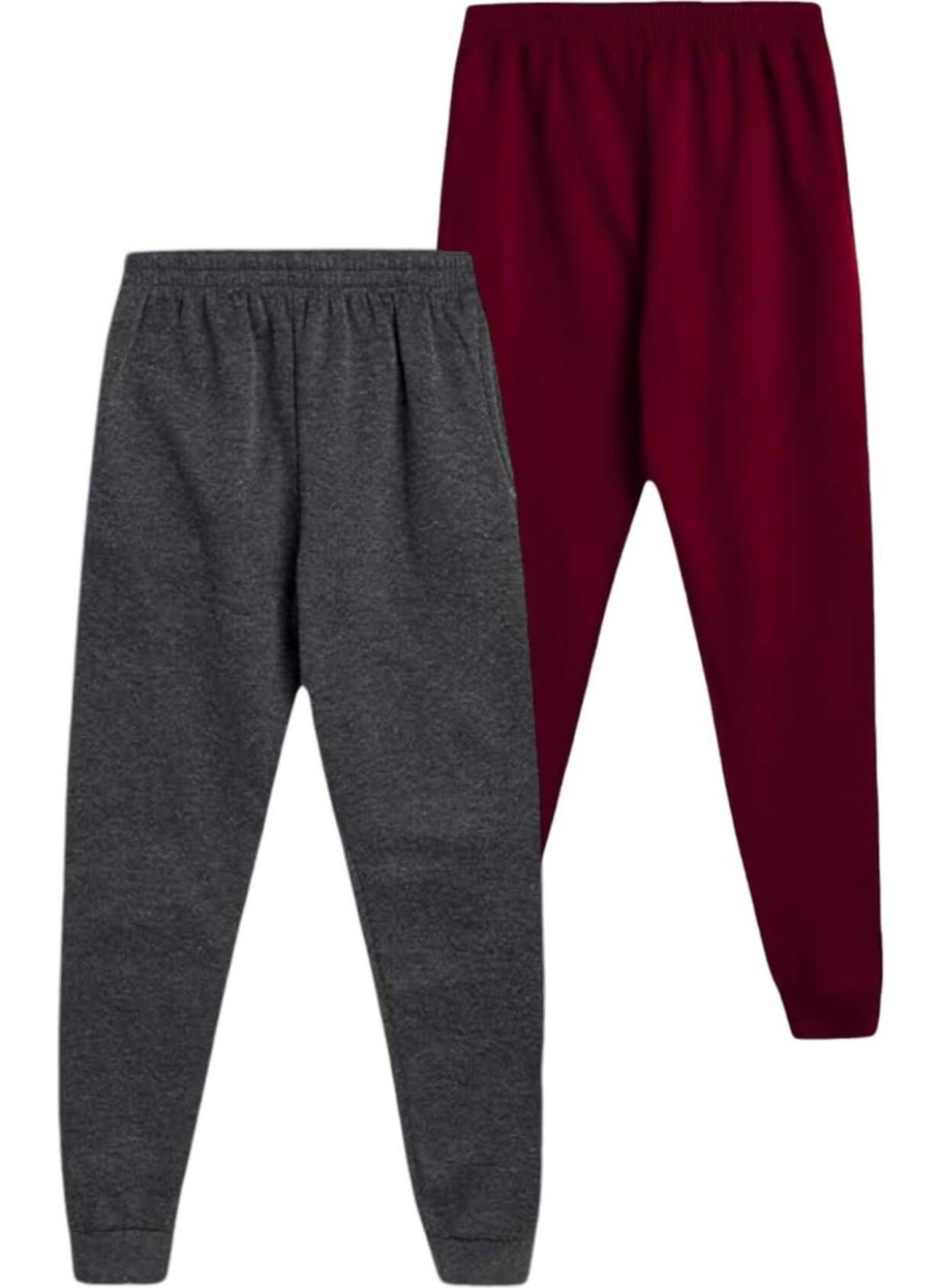 Mood Agenda Kids Elastic Waist Jogger Sweatpants Set of 2  - Image 3