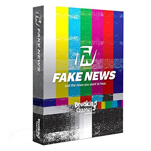 Breaking Games Fake News Satirical Card Game of Headlines Bluffing Perfect for Game Nights Ages 13 48 Players - Image 1