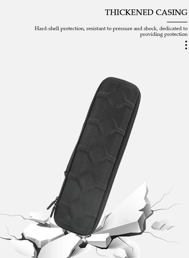 DUNISO Watch Roll Travel Case Organizer For 5 Watches, Storage Organizer And Display With Innovative Watch Pillow, Fit Large Up To 60mm Faced Watches (Black, 5Slot) - Image 5