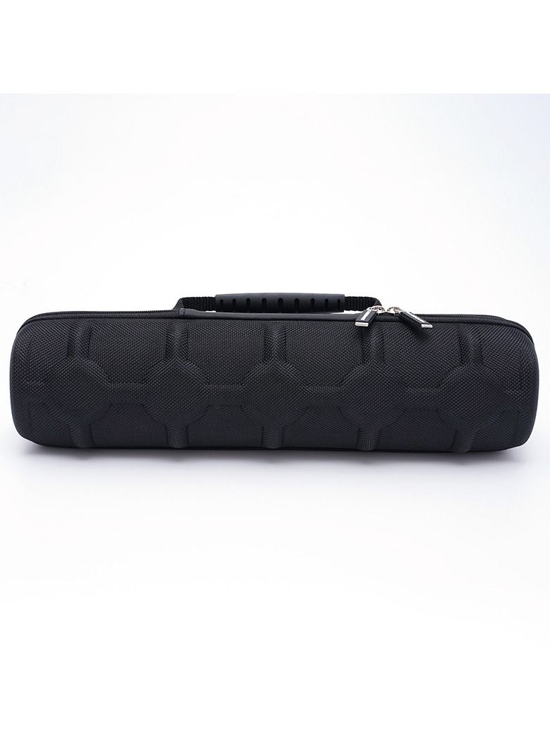 Watch Roll Travel Case Organizer For 5 Watches, Storage Organizer And Display With Innovative Watch Pillow, Fit Large Up To 60mm Faced Watches (Black, 5Slot)
