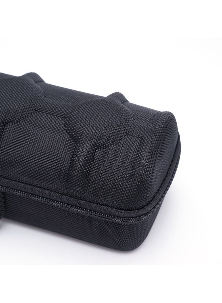 Watch Roll Travel Case Organizer For 5 Watches, Storage Organizer And Display With Innovative Watch Pillow, Fit Large Up To 60mm Faced Watches (Black, 5Slot)