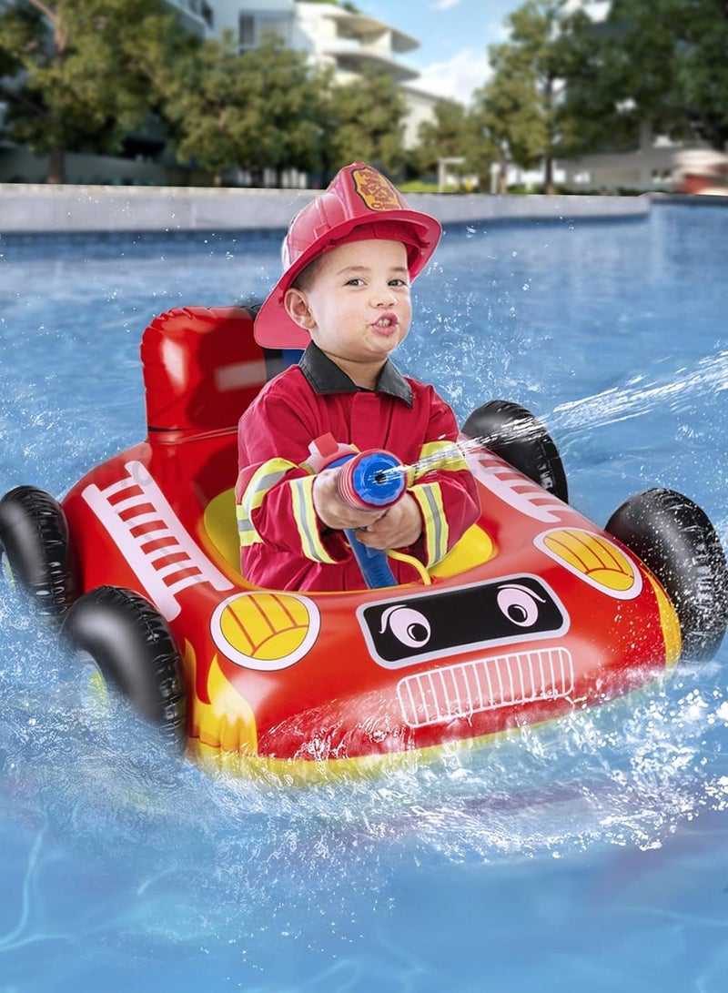 موفانت عوامة سباحة قابلة للنفخ للأطفال، مسدس مائي، حلقة مقعد سيارة إطفاء، عوامة سباحة، لعبة مائية محمولة لحمام السباحة - Image 4