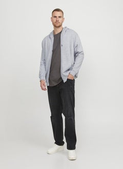 JACK & JONES Plus Size Zip Through Hoodie  - Image 4