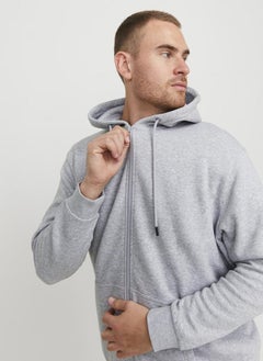 JACK & JONES Plus Size Zip Through Hoodie  - Image 3