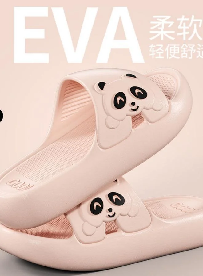 Take Two Pink Panda Bedroom Slippers
