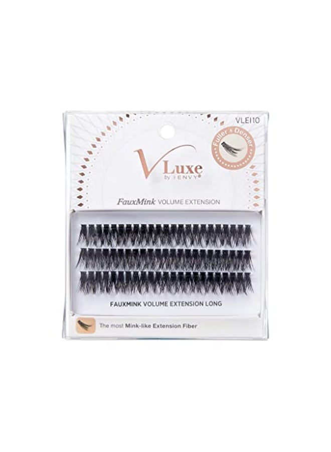 i.Envy iENVY Faux Mink Volume Extension Cluster Lash LONG Minklike Extension Fiber Seamless DIY Application - Image 1