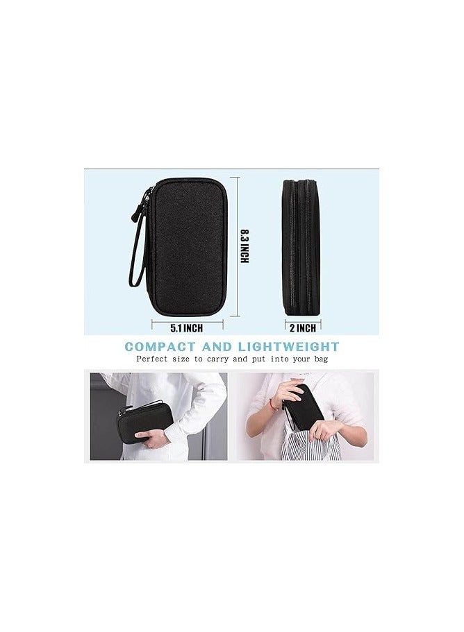 PROMASS Electronic Organizer, Travel Cord Organizer Bag, Travel Gadgets Storage Case Pouch Electronic Accessories Carry Case - Image 3