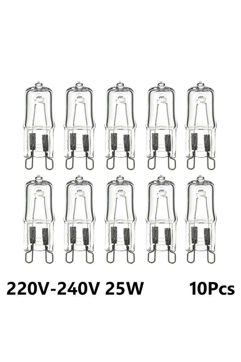 10PCS 25W 10PCs G9 Eco Halogen light bulbs G 9 220V 20W / 25W / 40W / 60W Capsule LED Lamp Bulbs Ins
