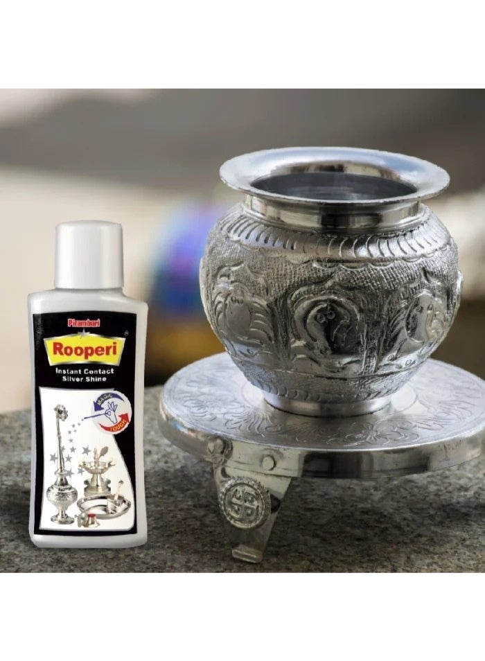 Pitambari Rooperi Silver Shine Polish 50ml - Image 4
