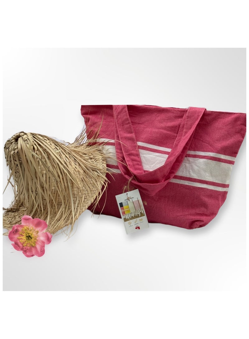 Surfside Beach Bag Bizerte set : 1 beach towel, 1 beach bag and 1 accessories bag - Image 3