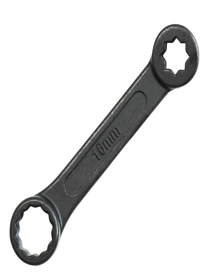 DPTOOL مفتاح ربط مقبس تثبيت محرك DPTOOL مقاس 16 مم بتصميم 12 نقطة وزاوية متعددة ومحرك 3/8 بوصة ومفتاح براغي تثبيت المحرك متوافق مع مرسيدس بنز W220 W210 W203 W219 W221 W204 - Image 1