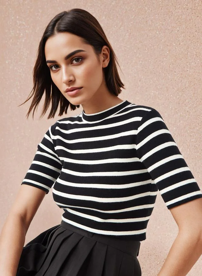 2Xtremz 2Xtremz Striped Sweater