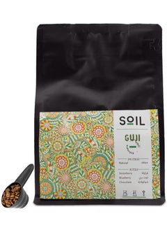 SOIL Coffee Bean Eyhiopia Guji 250G Unground roasted coffee beans for specialty coffee With a coffee scale spoon  - Image 1
