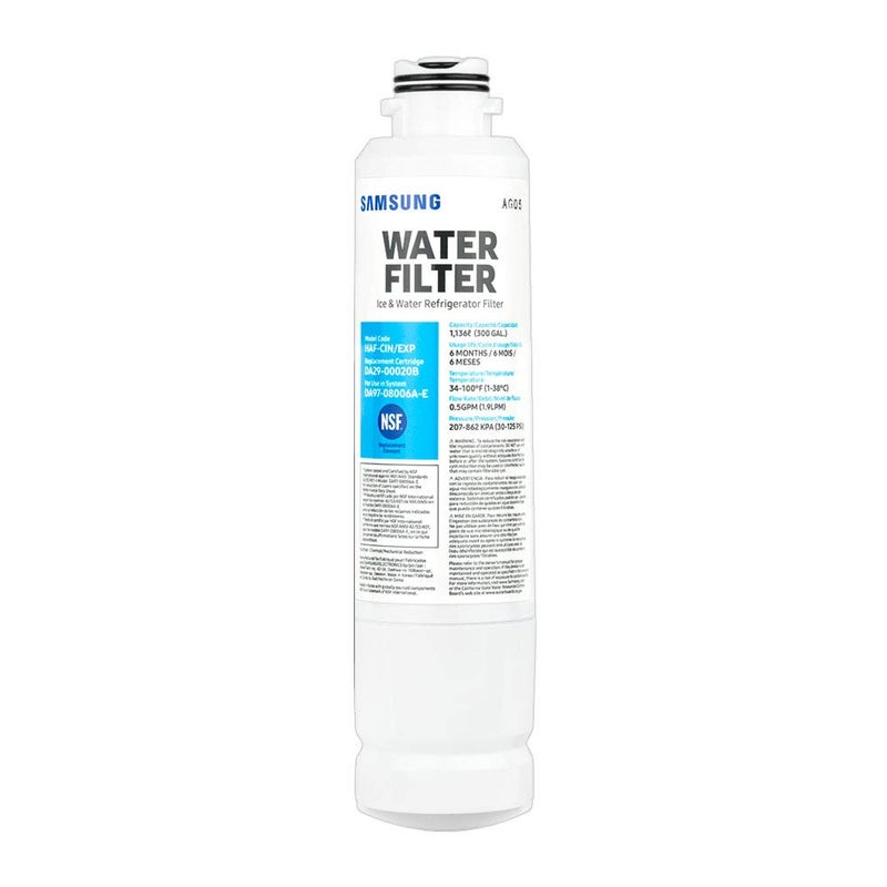 Samsung DA2900020B DA2900020A HAFCIN EXP Premium Genuine Refrigerator Water Filter 1 Pack
