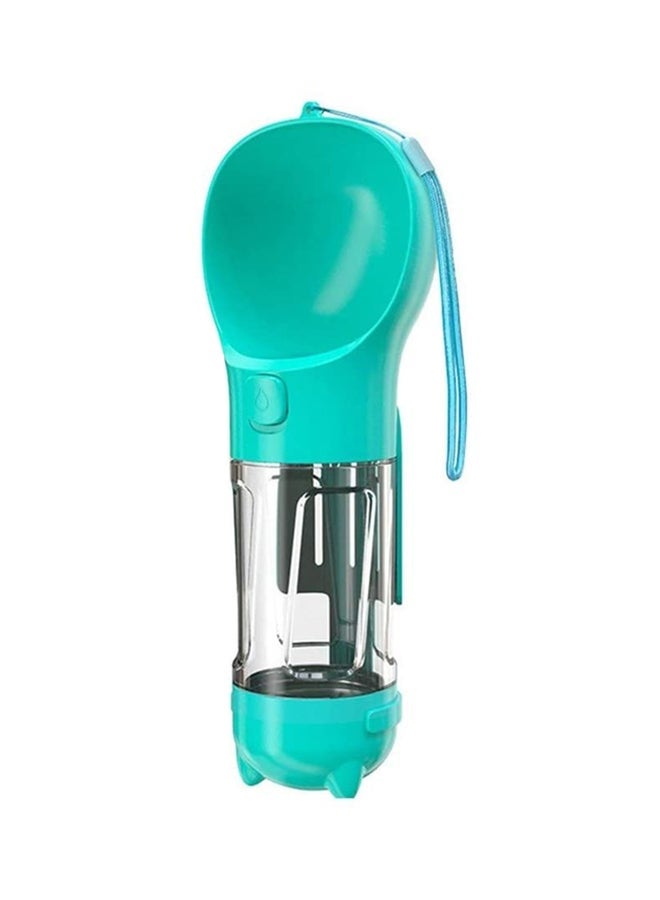 NIBEMINENT Portable Dog Travel Water Bottle Blue 300ml - Image 1