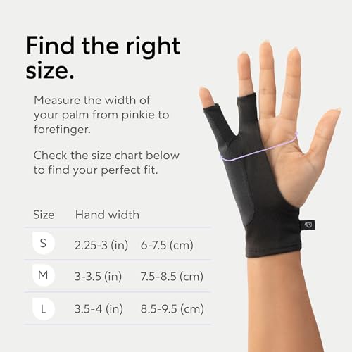Paperlike Drawing Glove for iPad - Artist Glove for Drawing on Tablets (Right and Left Hand; 3 Sizes: S, M, L) - Image 5