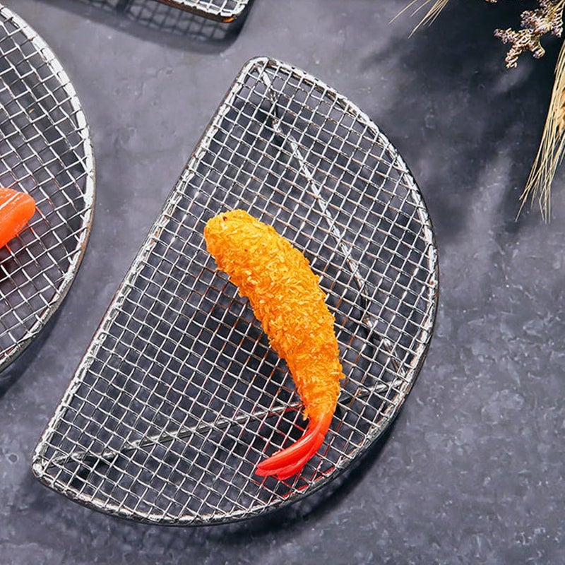Cost saving design picks GOWENIC Stainless Steel Cooling Racks, Wire Baking Racks, Heavy Duty Cooking Rack for Roasting Grilling, High Temperature Oven Safe Wire Rack (Medium Semicircle 18CM) All territory compatible build Ready goods scheduled ship Ready order processing Global versatile design Climate adapted delivery plan Anti slip Batch consistent craftsmanship Gulf climate tested upgraded quality Multi-market matching options Space saving design picks Ventilated design Matte anti slip finish Local inventory listed item Affordable fast purchase options Strong durable raw material Periodic stock arrangement Modern practical shape Nationwide delivery Bulk storage easy optimized build Efficiency boosted construction Flat working surface Narrow & wide space compatible Safe silicone build Affordable trusted craftsmanship - Image 5