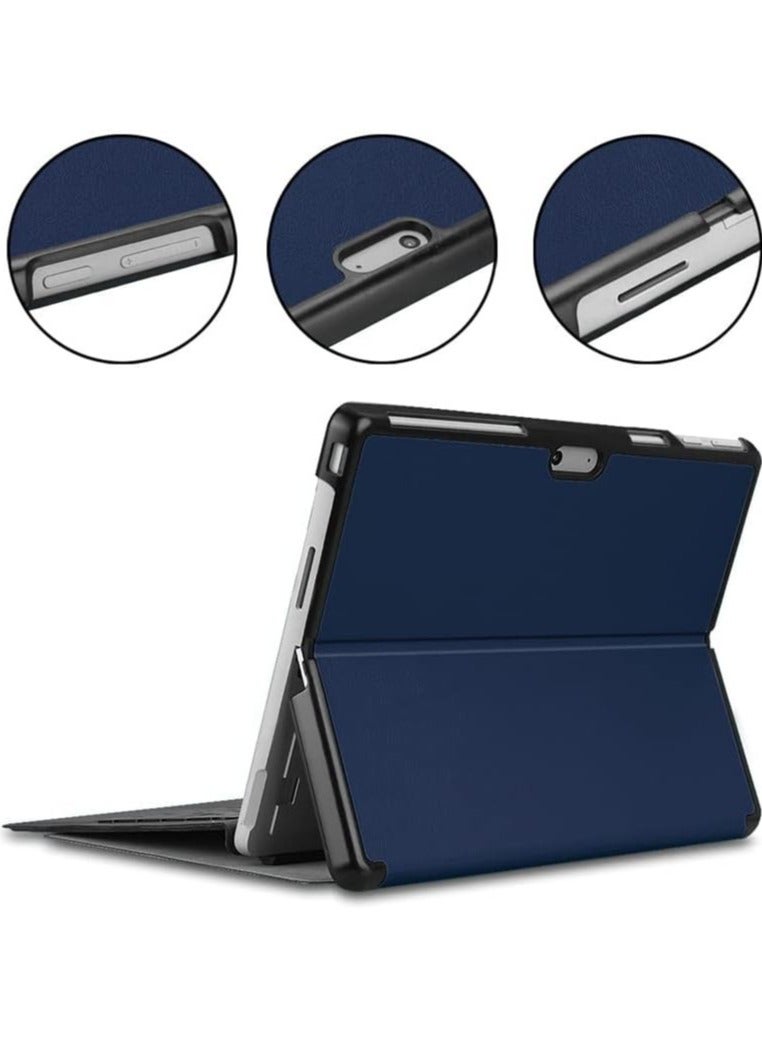 Compatible with Microsoft Surface Pro 11 (2024) 13 inch Case,PU Leather Flip Stand Hard PC Back Cover for Funda Surface Pro 11 Tablet Case - Image 2