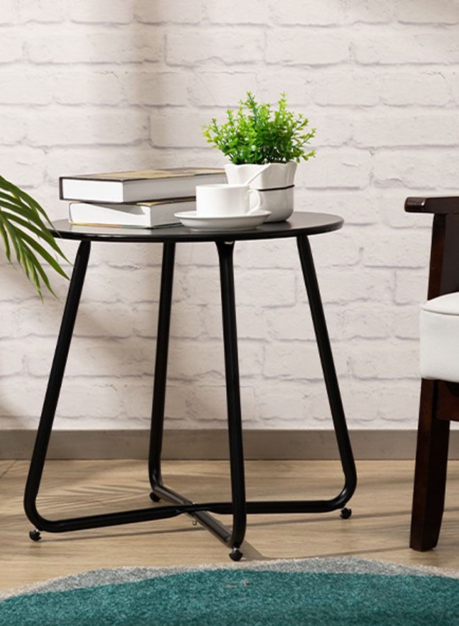 NKX Nordic Style Iron Round Table Nightstand Sofa Table Furniture 