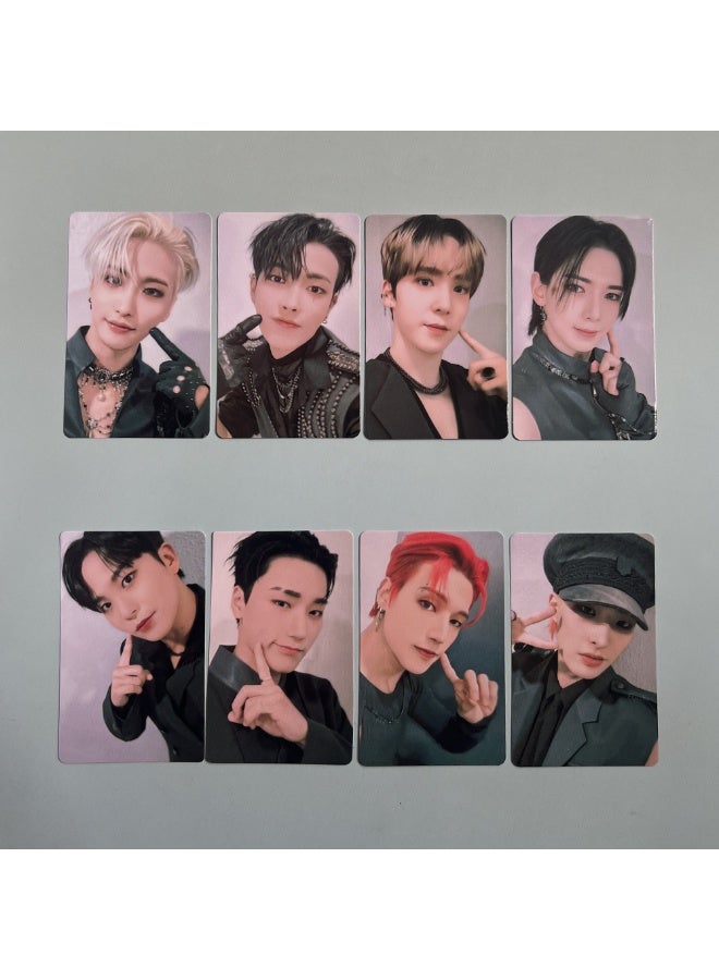 NIBEMINENT 8 Pcs Kpop ATEEZ LIMITED SPIN OFF Lucky Dr
aw  Lomo Cards Card For Fans Collection Gifts - Image 1