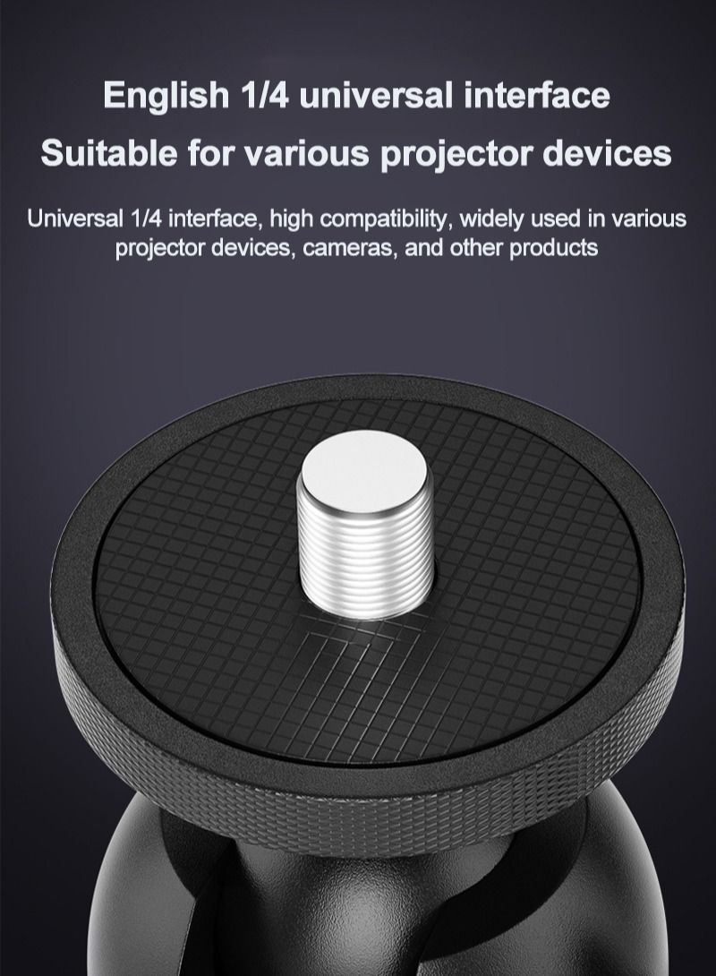Retractable Foldable Projector Wall Stand with 360 Degree Rotating Gimbal - Image 4