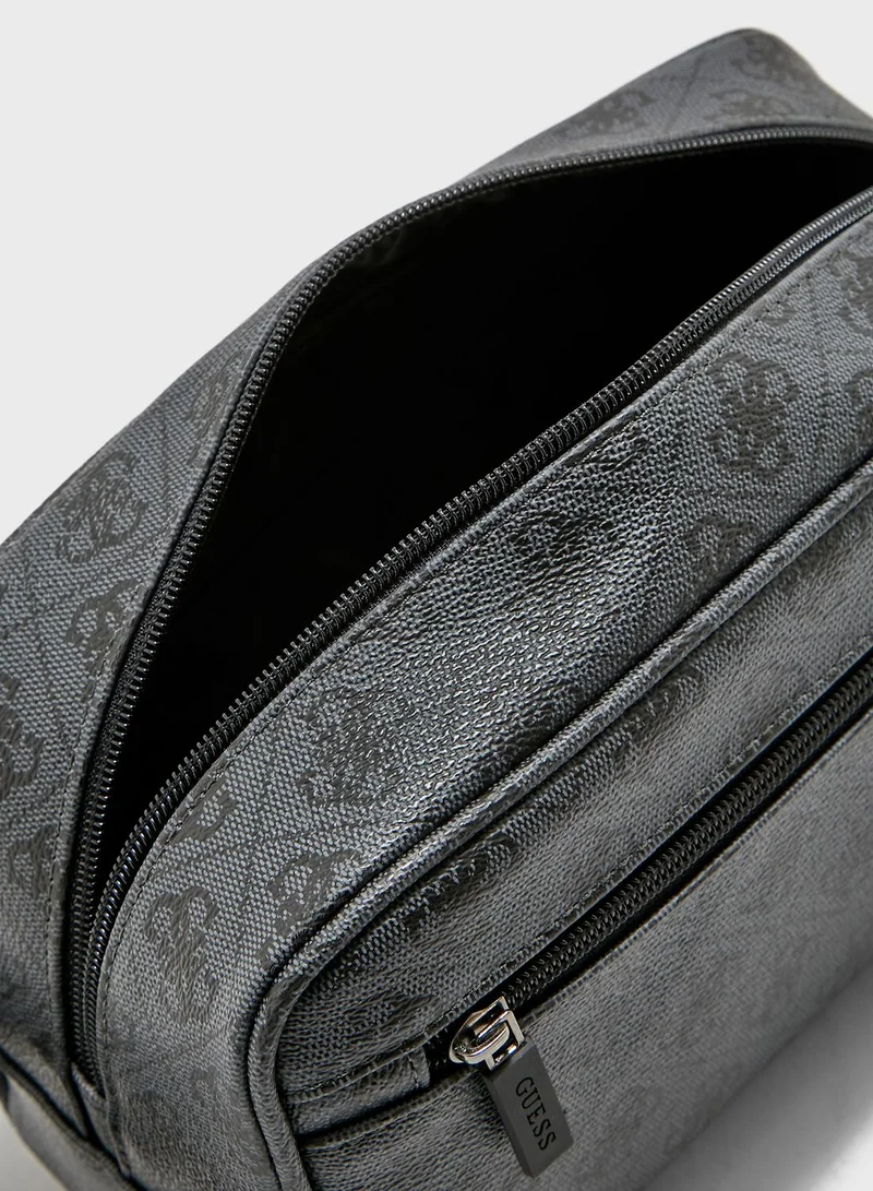 GUESS Top Zip Travel Bag