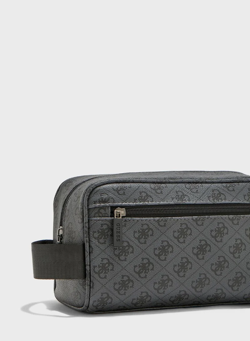 GUESS Top Zip Travel Bag