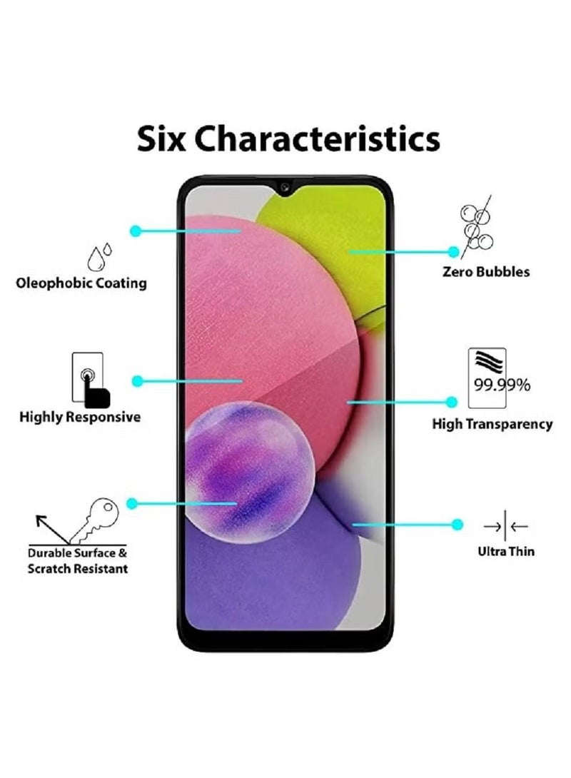 vesus Privacy Anti-Spy Tempered Glass Screen Protector For Samsung Galaxy A03s - Image 2