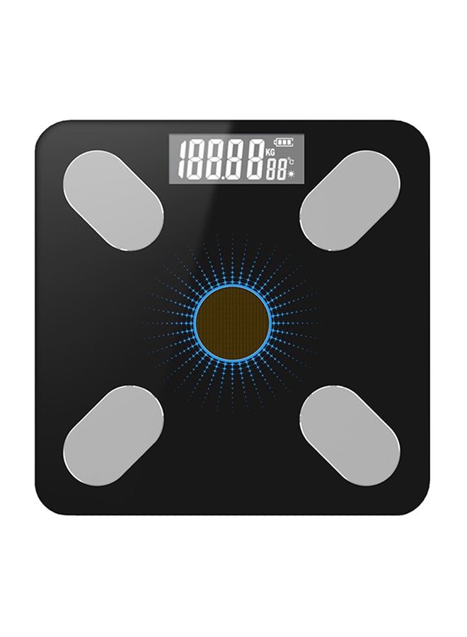 إسكدنيا ميزان إلكتروني ذكي لقياس نسبة الدهون في الجسم يعمل بالبلوتوث مع جهاز تحليل مكونات الجسم عبر تطبيق الهاتف الذكي . - Image 1