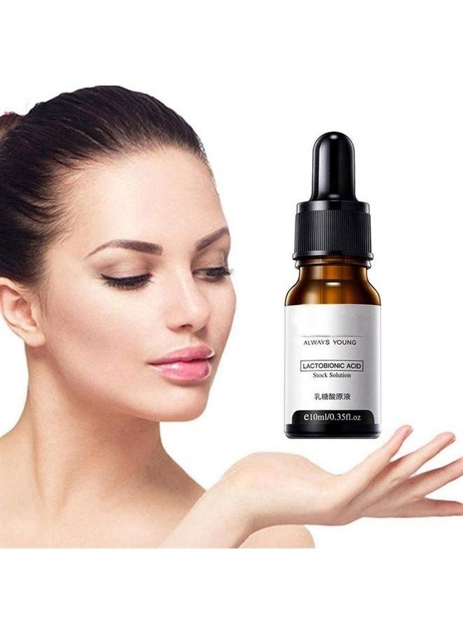 Bericher - Lactobionic Acid Essence, Face Shrink Pores Serum Oil, Soften Anti-Aging Wrinkle Skin Facial Serum, Can Remove Blackheads Acne, Fine Pores and Refine the Skin(3 Pcs) - Image 1