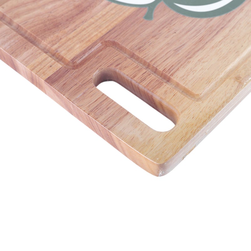 Alsaif home Wooden Cutting Board 40×30 cm – With Juice Groove and Comfortable Handle - Image 2