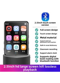Generic Touch Screen Walkman Student Version Bluetooth English-Chinese Novel Audio Player-Body Color:2.5inch Screen [touch Screen Dictionary + Bluetooth]-Memory Capacity:128gb-full Set Of Gifts  - Image 1