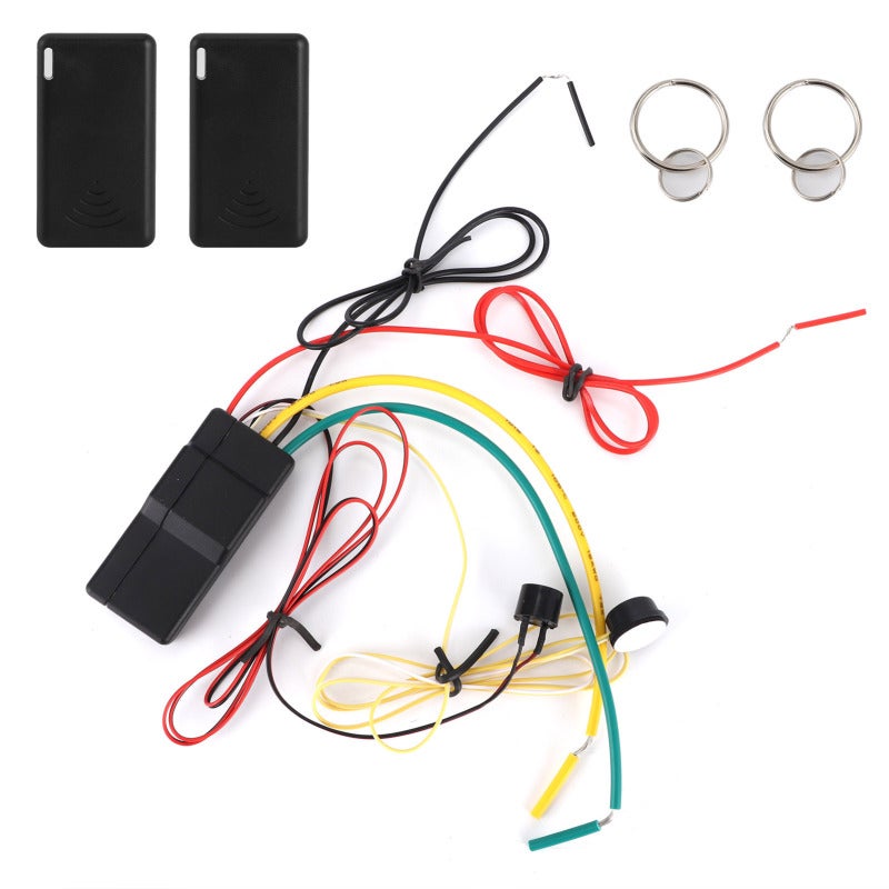 2.4G Immobilizer Universal DC 12V Car Engine Anti-Theft System - Anti-Hijacking with 3 Smart Keys - Support Transmitter Low Battery Detection for Any Vehicle - Image 5